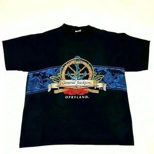 Vintage General Jackson Opryland Tee Shirt  Large Single Stitch Made in USA